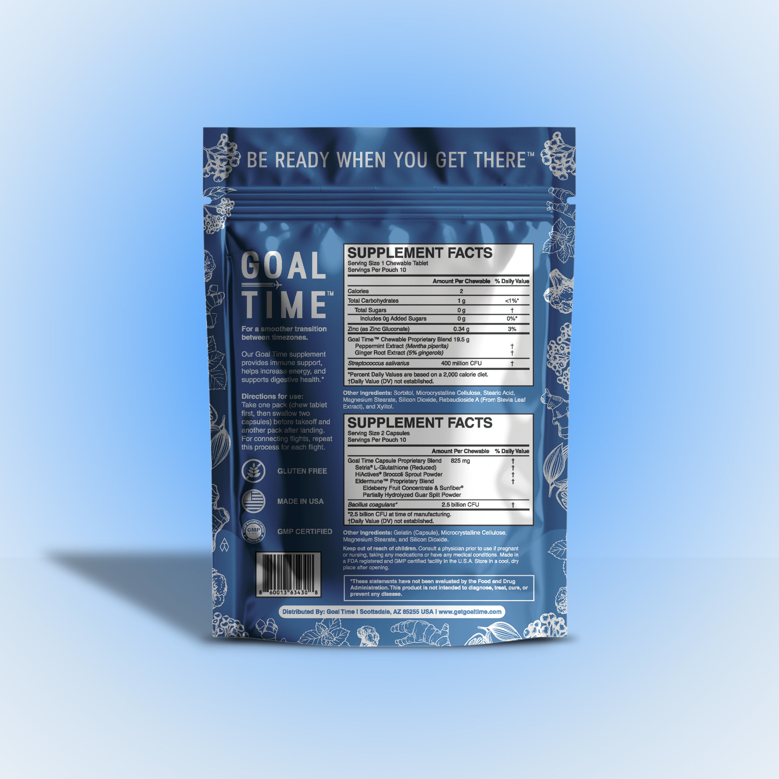 Goal Time™ – Travel Resilience Supplement