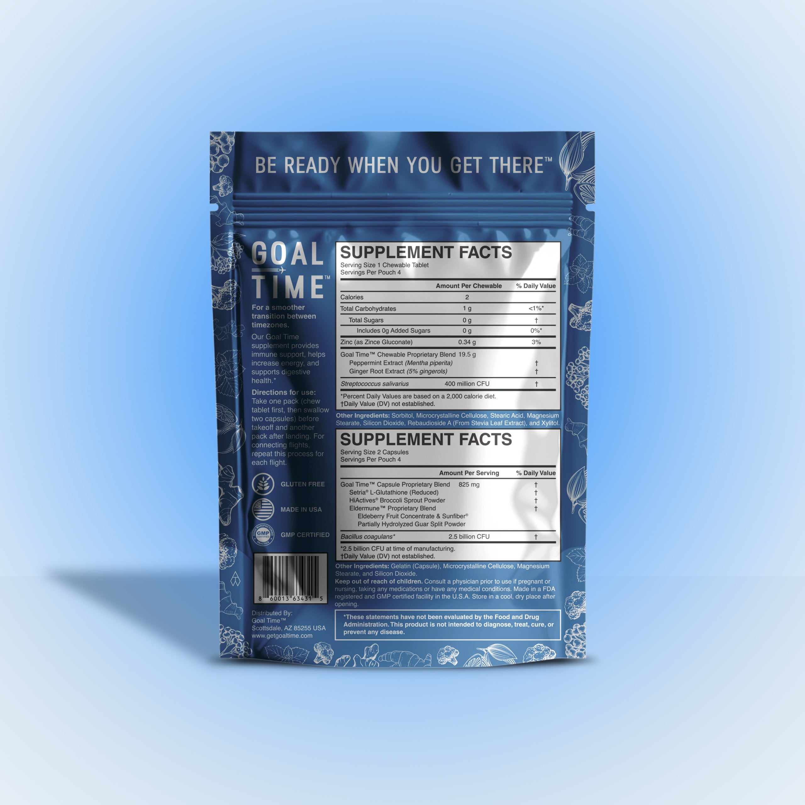 Goal Time™ – Travel Resilience Supplement